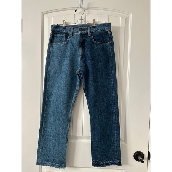 Rag & Bone‎ Straight Two Toned Blue Jeans Size 28 - Picture 1 of 12